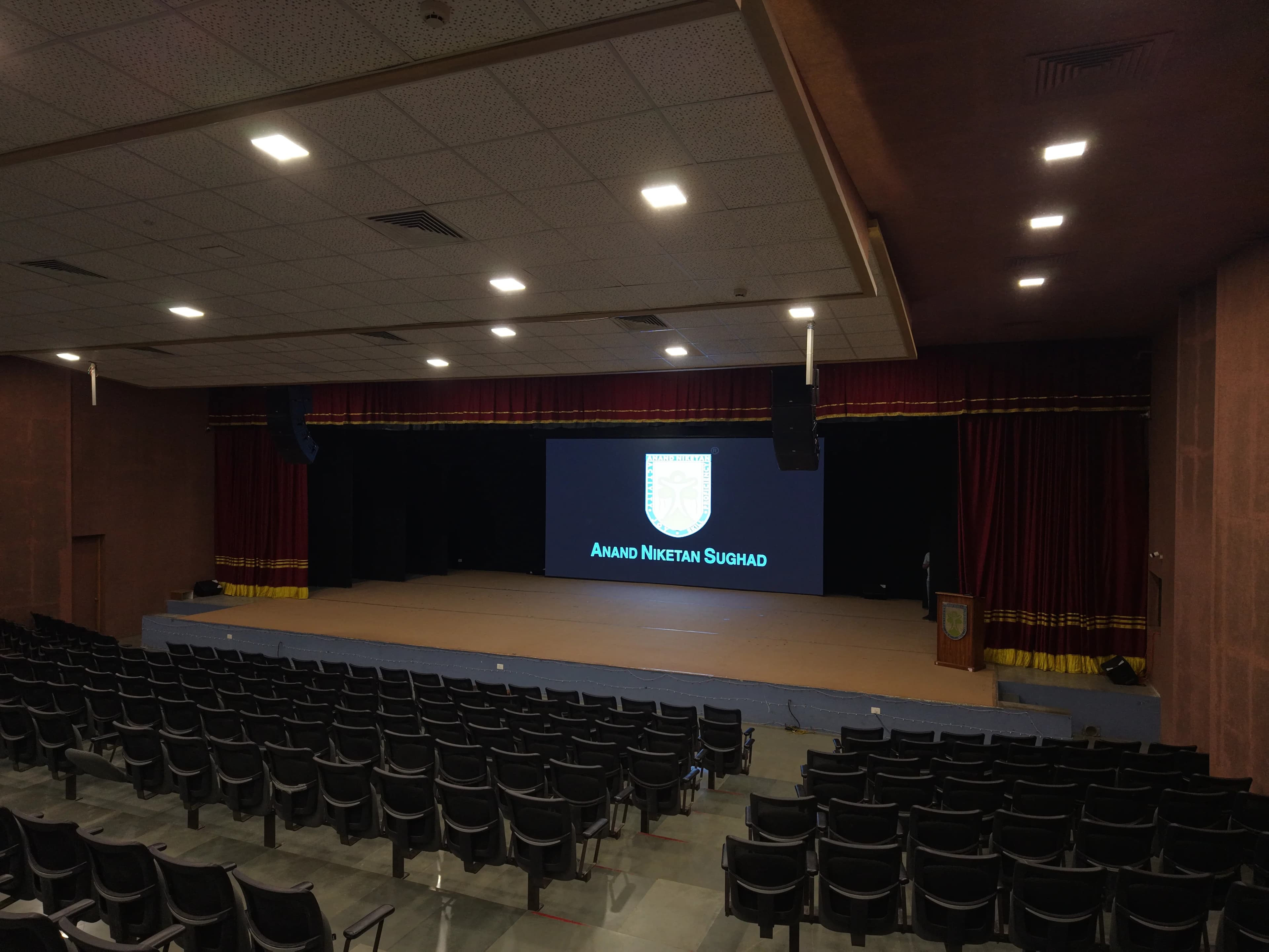 Auditorium stage