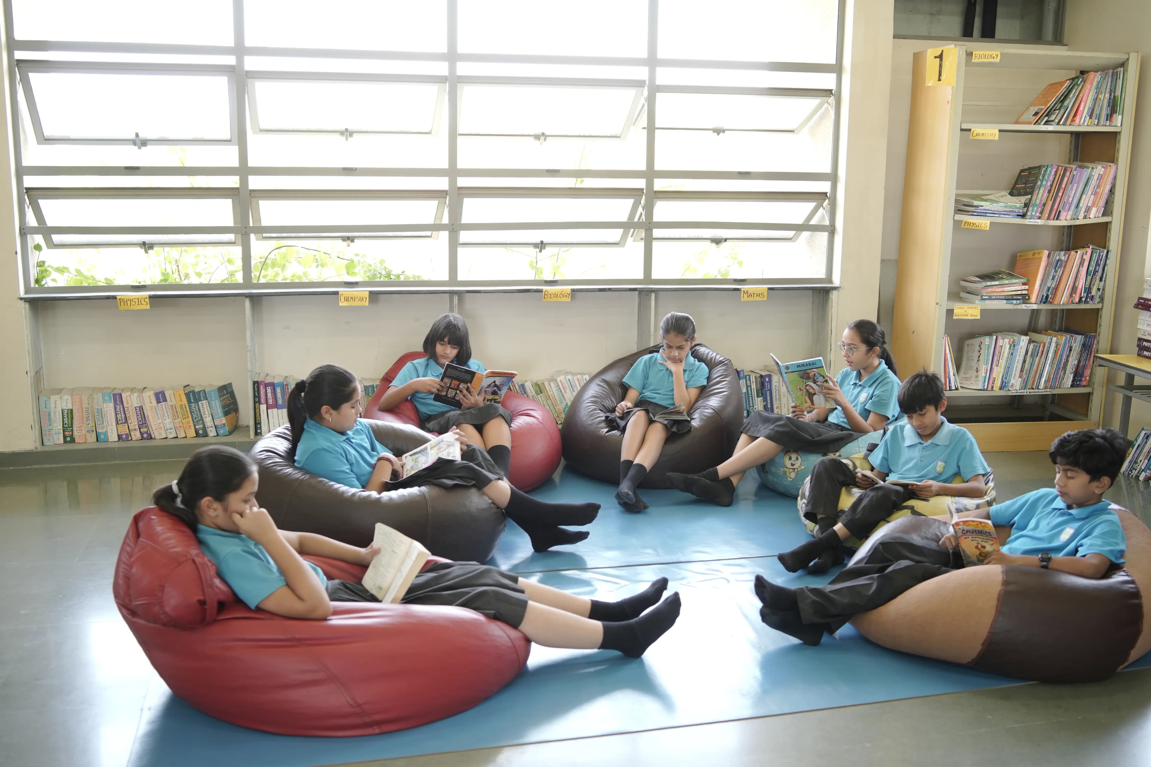 Students in the auditorium
